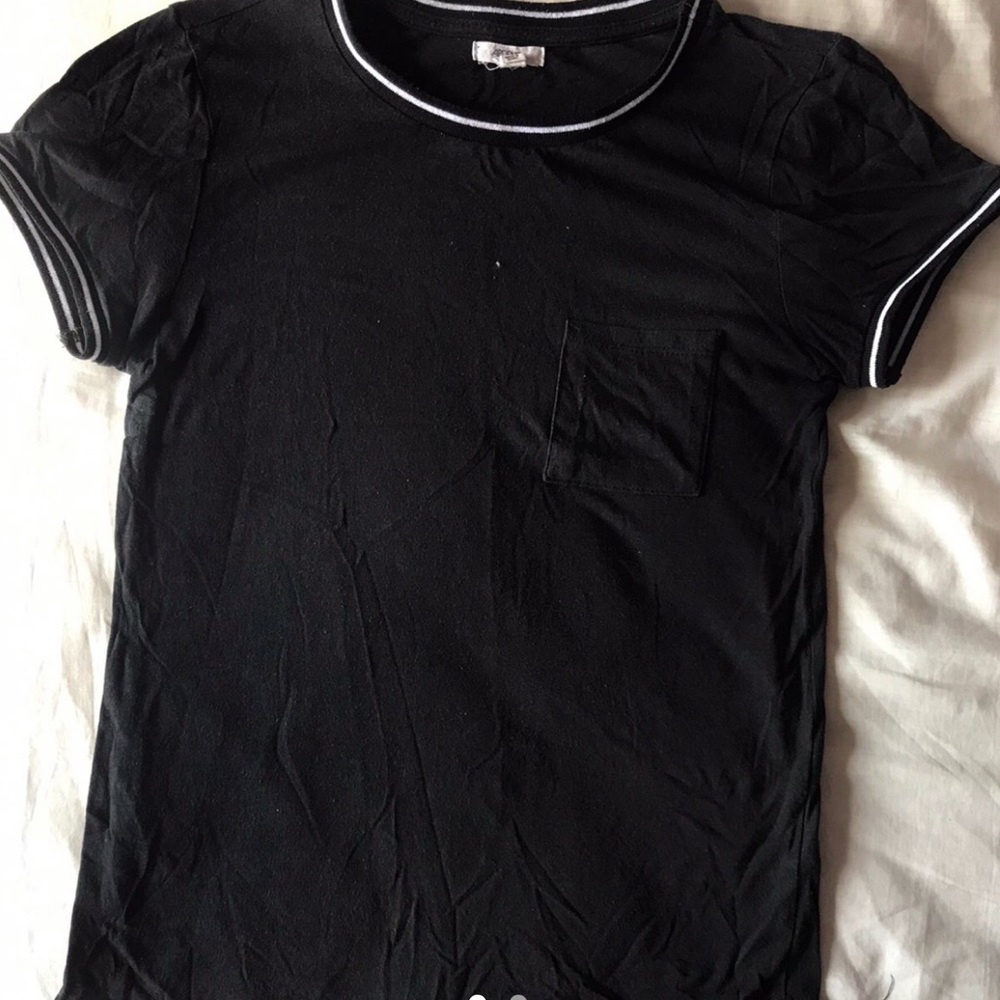 Black ardene ringer tee!